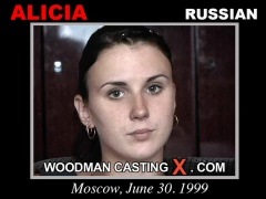Download Alicia casting video files. Pierre Woodman undress Alicia, a Russian girl. 