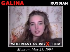 Download Galina casting video files. Pierre Woodman undress Galina, a Russian girl. 