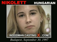 Watch our casting video of Nikolett. Pierre Woodman undress Nikolett, a Hungarian girl. 