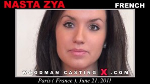 Download Nasta Zya casting video files. A French girl, Nasta Zya will have sex with Pierre Woodman. 
