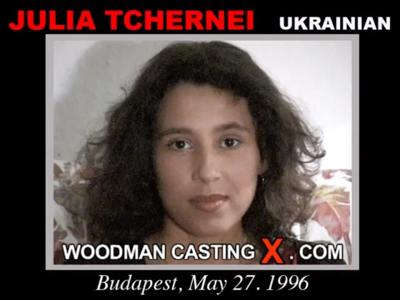 Play the video of JULIA TCHERNEI casting, a Porn Audition by Pierre woodman. JULIA TCHERNEI Private Video on the best Casting tube