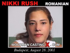Watch Nikki Rush first XXX video. Pierre Woodman undress Nikki Rush, a Romanian girl. 