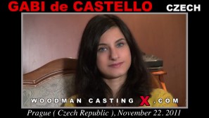 Look at Gaby De Castello getting her porn audition. Erotic meeting between Pierre Woodman and Gaby De Castello, a Czech girl. 