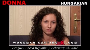 Watch Donna first XXX video. Pierre Woodman undress Donna, a Hungarian girl. 