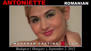 Look at Antoniette getting her porn audition. Erotic meeting between Pierre Woodman and Antoniette, a Romanian girl. 