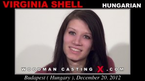 Download Virginia Shell casting video files. A Hungarian girl, Virginia Shell will have sex with Pierre Woodman. 