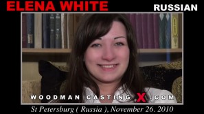 Watch our casting video of Elena White. Erotic meeting between Pierre Woodman and Elena White, a Russian girl. 