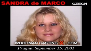 Download Sandra De Marco casting video files. Pierre Woodman undress Sandra De Marco, a Czech girl. 